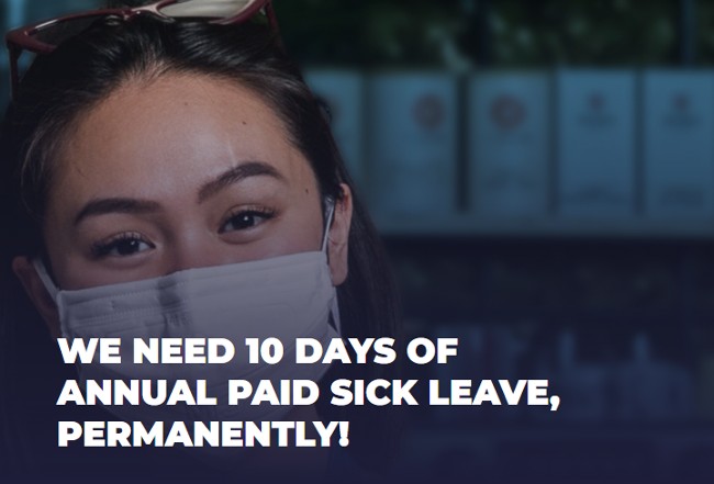 We Need 10 Days of Paid Sick Leave, Permanently!